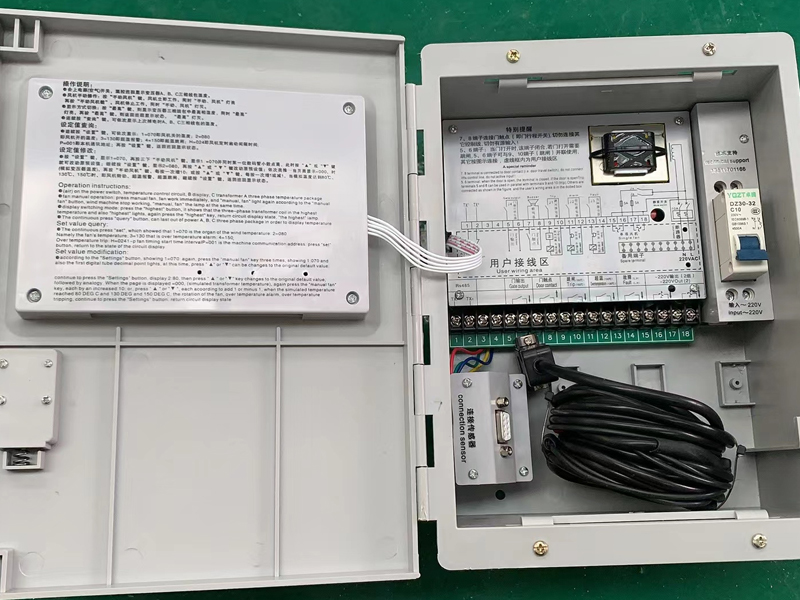 青岛​LX-BW10-RS485型干式变压器电脑温控箱制造商
